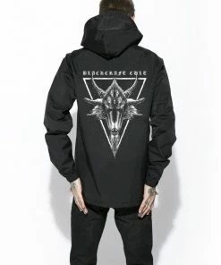 Blackcraft Cult Mens Six Eyed Baphomet - Windbreaker