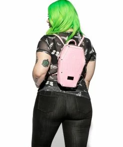 IDS Never Trust - Pink Coffin Backpack