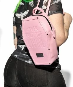 IDS Never Trust - Pink Coffin Backpack