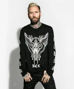 Blackcraft Cult Unholy Bat -Long Sleeve Tee