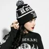 Blackcraft Cult Accessories Unholy Bobble Beanie