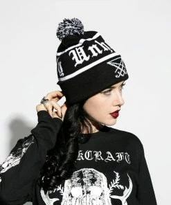 Blackcraft Cult Accessories Unholy Bobble Beanie