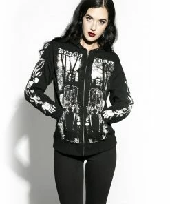 Blackcraft Cult Mens Nightcrawler - Zip Up Hoodie