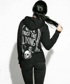 Blackcraft Cult Never Trust The Living - Zip Up Hoodie