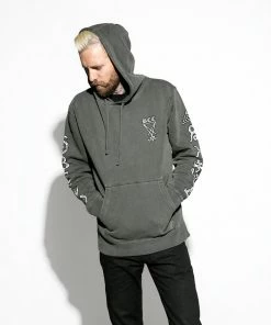 Blackcraft Cult Mens Fiend - Unisex Pigment Dyed Hooded Pullover 12 Blackcraft Cult Mens Fiend - Unisex Pigment Dyed Hooded Pullover