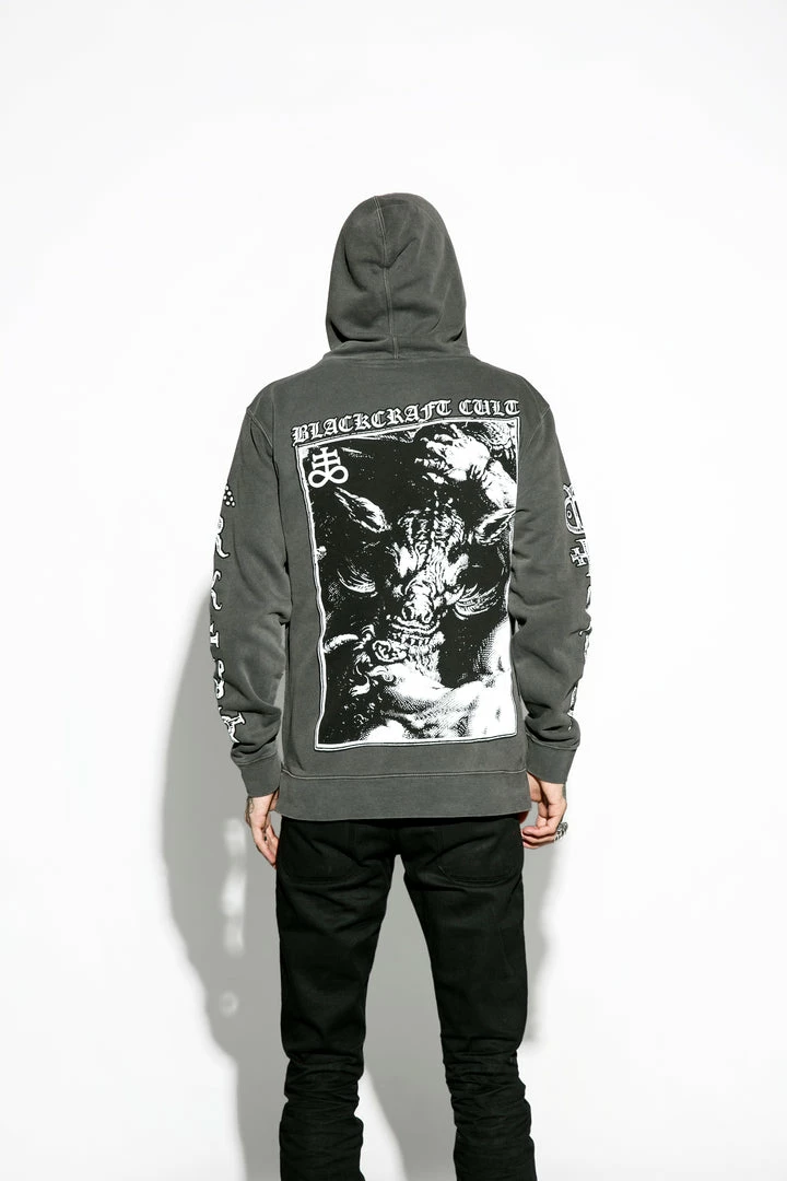 Blackcraft Cult Mens Fiend - Unisex Pigment Dyed Hooded Pullover 6 Blackcraft Cult Mens Fiend - Unisex Pigment Dyed Hooded Pullover