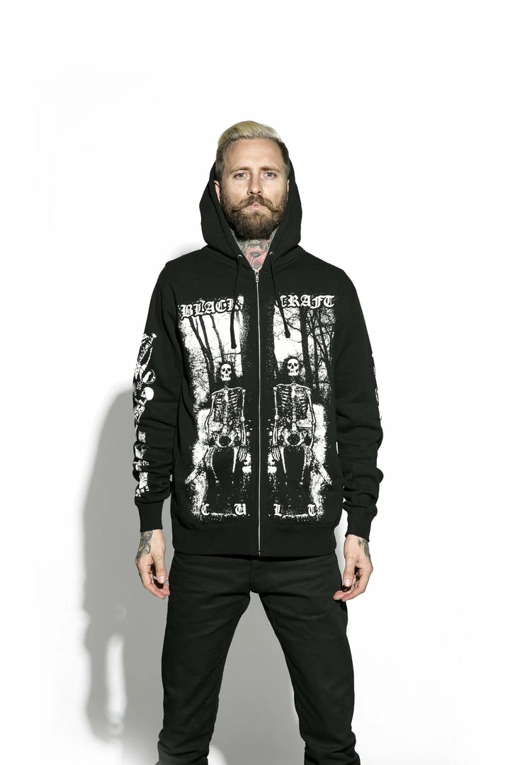 Blackcraft Cult Mens Nightcrawler - Zip Up Hoodie 5 Blackcraft Cult Mens Nightcrawler - Zip Up Hoodie