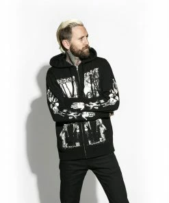 Blackcraft Cult Mens Nightcrawler - Zip Up Hoodie 10 Blackcraft Cult Mens Nightcrawler - Zip Up Hoodie