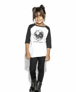 Blackcraft Cult Moon Phase - Child's Baseball Tee Kids