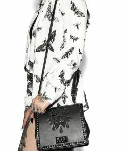 IDS Spirits Of The Dead Embroidered - Frame Satchel