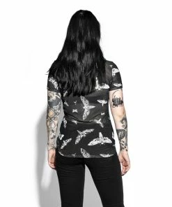ACDC Womens Death Moth - Mesh Women's Tee