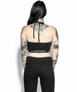 ACDC Womens Hearse - Women's Halter Crop 12 ACDC Womens Hearse - Women's Halter Crop