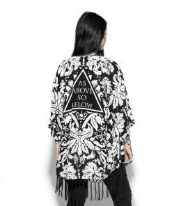 ACDC As Above So Below - Kimono Womens