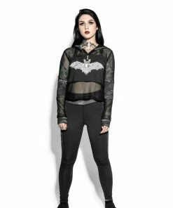Blackcraft Cult Womens Batcraft - Mesh Active Pullover 16 Blackcraft Cult Womens Batcraft - Mesh Active Pullover