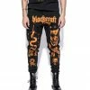 Blackcraft Cult Haunt - Orange Print Joggers