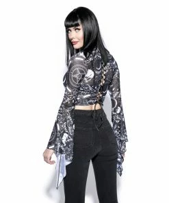 ACDC Womens Dream State - Mesh Bell Sleeve