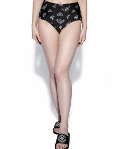 ACDC Pastel Death Moth High Waist Swim Bottom Womens 12 ACDC Pastel Death Moth High Waist Swim Bottom Womens