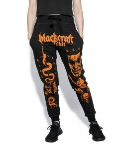 Blackcraft Cult Haunt - Orange Print Joggers