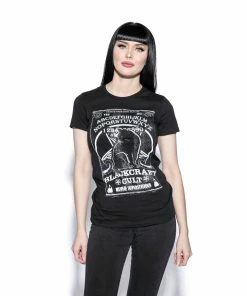 Blackcraft Cult Ouija Cat - Women's Tee