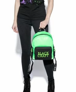IDS Sale Green Staple Logo - Color Block Backpack 13 IDS Sale Green Staple Logo - Color Block Backpack