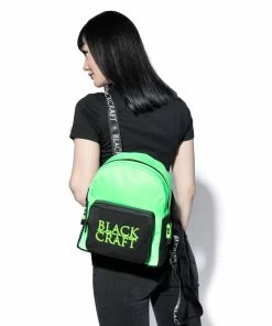 IDS Sale Green Staple Logo - Color Block Backpack 14 IDS Sale Green Staple Logo - Color Block Backpack