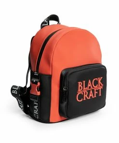 IDS Bags / Wallets Orange Staple Logo - Color Block Backpack 11 IDS Bags / Wallets Orange Staple Logo - Color Block Backpack
