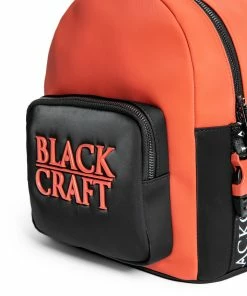 IDS Bags / Wallets Orange Staple Logo - Color Block Backpack 12 IDS Bags / Wallets Orange Staple Logo - Color Block Backpack