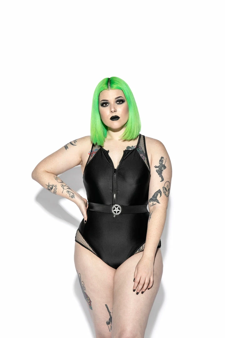 ACDC Believe In Yourself Belted One Piece Womens 5 ACDC Believe In Yourself Belted One Piece Womens