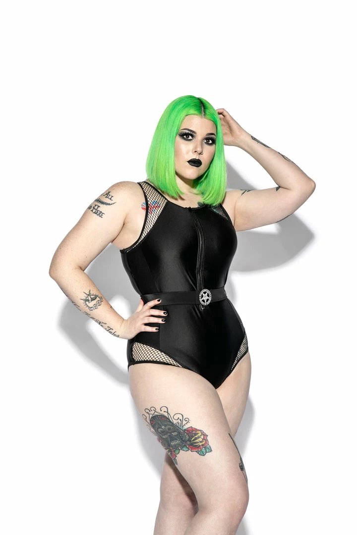 ACDC Believe In Yourself Belted One Piece Womens 11 ACDC Believe In Yourself Belted One Piece Womens