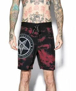 ACDC Believe In Yourself - Blood Moon Board Shorts Mens