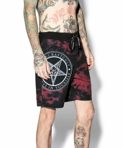 ACDC Believe In Yourself - Blood Moon Board Shorts Mens