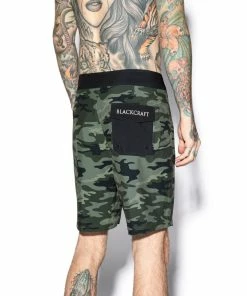 ACDC Baphomet - Camo Board Shorts
