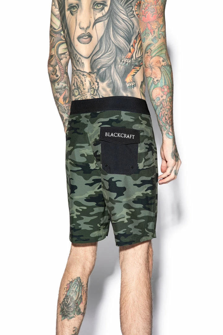 ACDC Baphomet - Camo Board Shorts 4 ACDC Baphomet - Camo Board Shorts