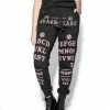 ACDC Mens Ouija - Pink Print Joggers