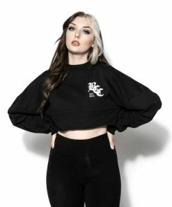 Blackcraft Cult Mens Kingdom - Unisex Raw Hem Crop Jersey