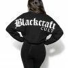 Blackcraft Cult Mens Kingdom - Unisex Raw Hem Crop Jersey