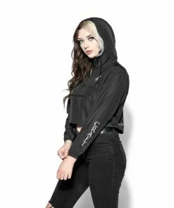 Blackcraft Cult Womens Blackcraft - Women's Cropped Windbreaker