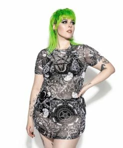 ACDC Baroque - Mesh Dress