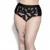ACDC Pink Bat High Waist Swim Bottom Womens 1 ACDC Pink Bat High Waist Swim Bottom Womens