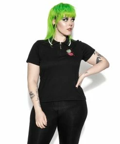 ACDC I Heart Satan - Women's Polo 12 ACDC I Heart Satan - Women's Polo