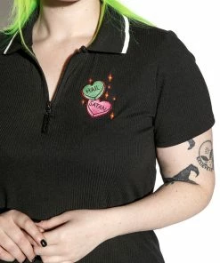 ACDC I Heart Satan - Women's Polo 13 ACDC I Heart Satan - Women's Polo