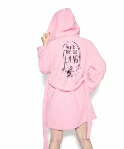 ACDC Pink Never Trust The Living - Women's Ritual Robe