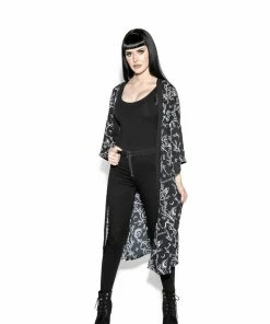 ACDC Demons Long Duster - Kimono
