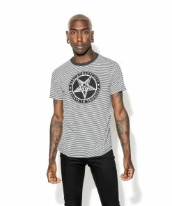 ACDC Mens Believe In Yourself - Striped Tee