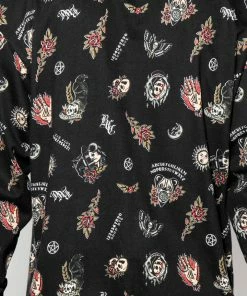 ACDC Ouija Flash - Color Block Hooded Pullover Mens