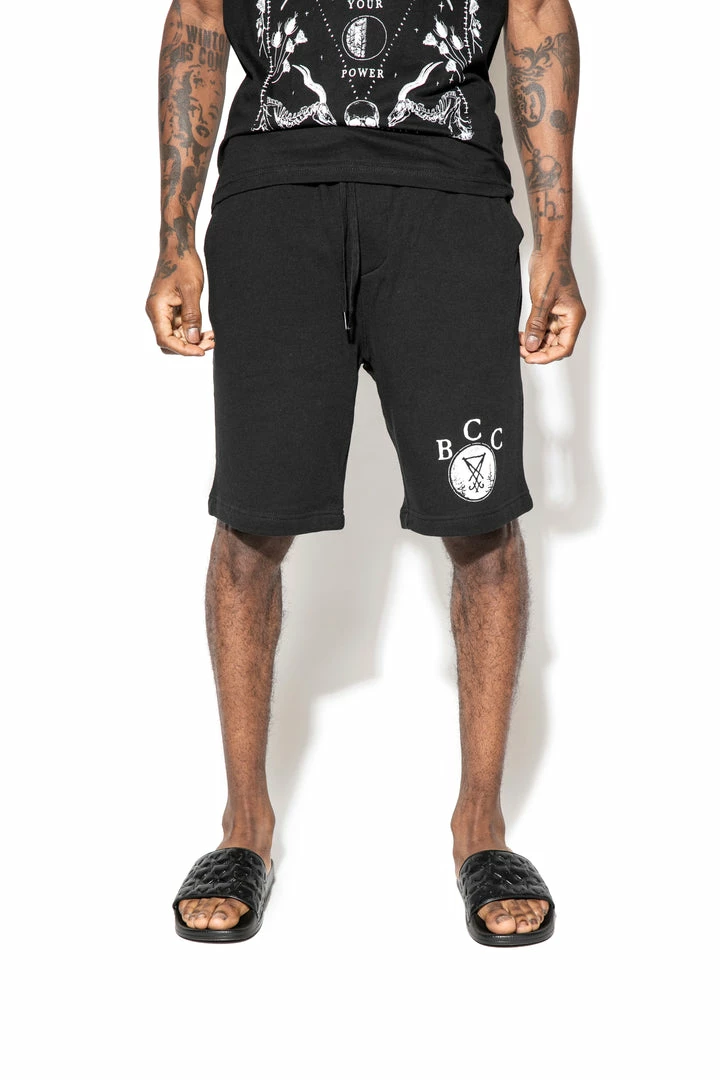 Blackcraft Cult Know Your Power Sweat Shorts Mens 4 Blackcraft Cult Know Your Power Sweat Shorts Mens