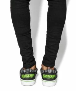 Plainview Ouija - Green Slip On Sneaker