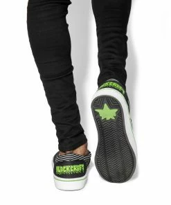 Plainview Ouija - Green Slip On Sneaker