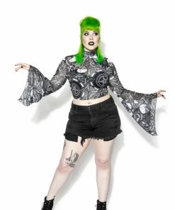 ACDC Womens Dream State - Mesh Bell Sleeve