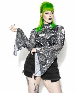 ACDC Womens Dream State - Mesh Bell Sleeve